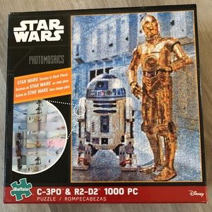 Disney Star Wars C-3PO & R2-D2 Photo Mosaics Puzzle